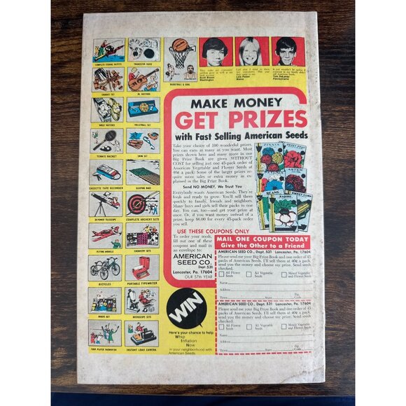 DC Comics Superman Comic Issue #286 April 1975 Vibrant Colors Bagged Boarded - Picture 4 of 4